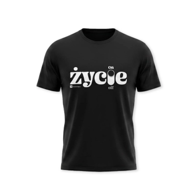 T-shirt męski - Życie On Off